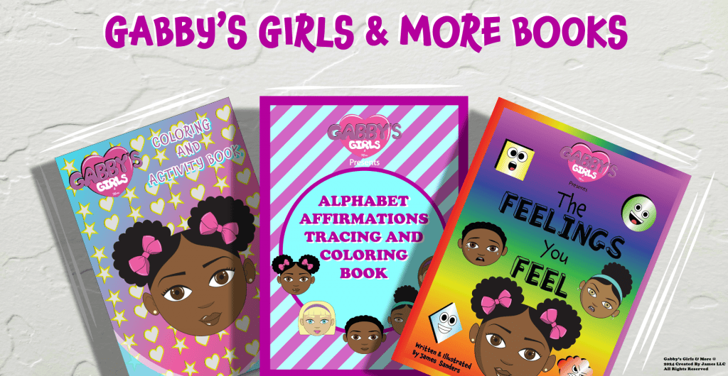 Book Promotional Template for Gabby's Girls & More Brand