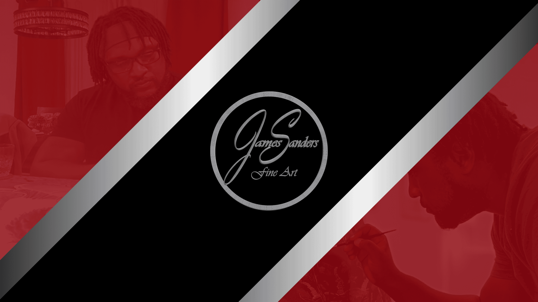 youtube header banner for James Sanders Fine Art